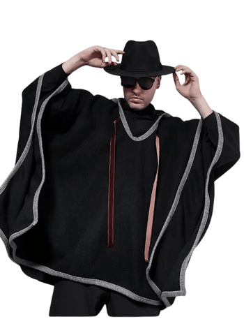 Poncho Polaire Homme