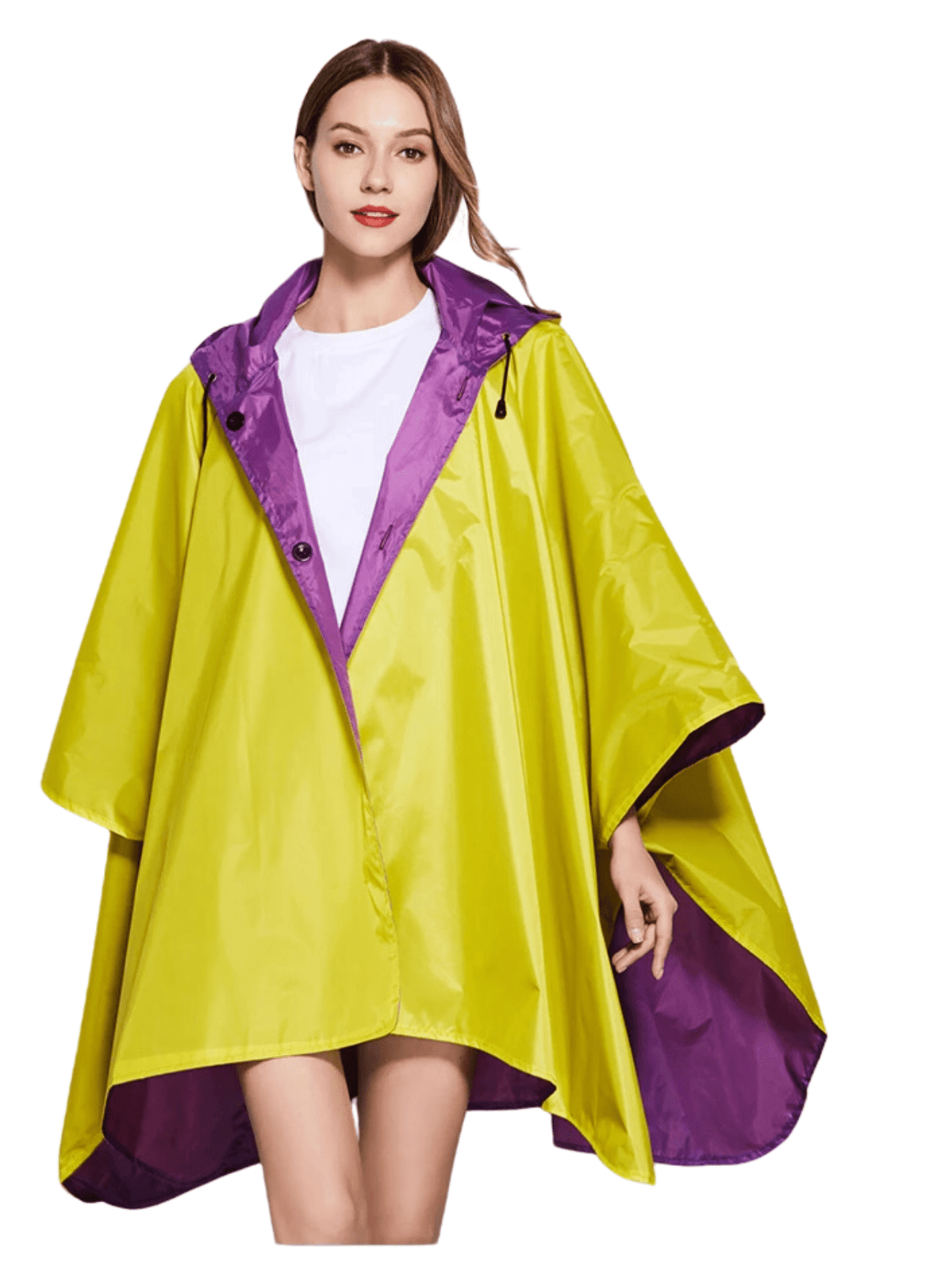 jaune et violet / Une Taille / 100% Polyester Pluie