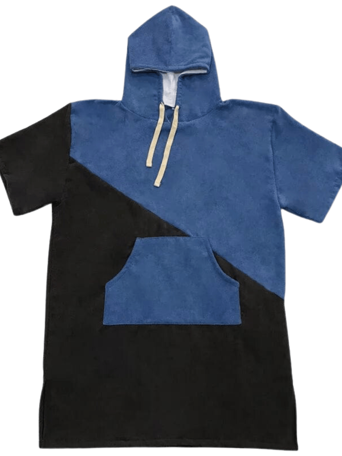 Poncho de Plage Polyvalent  Bleu 1 / Adulte  112 x 75 cm / Polyester/Coton