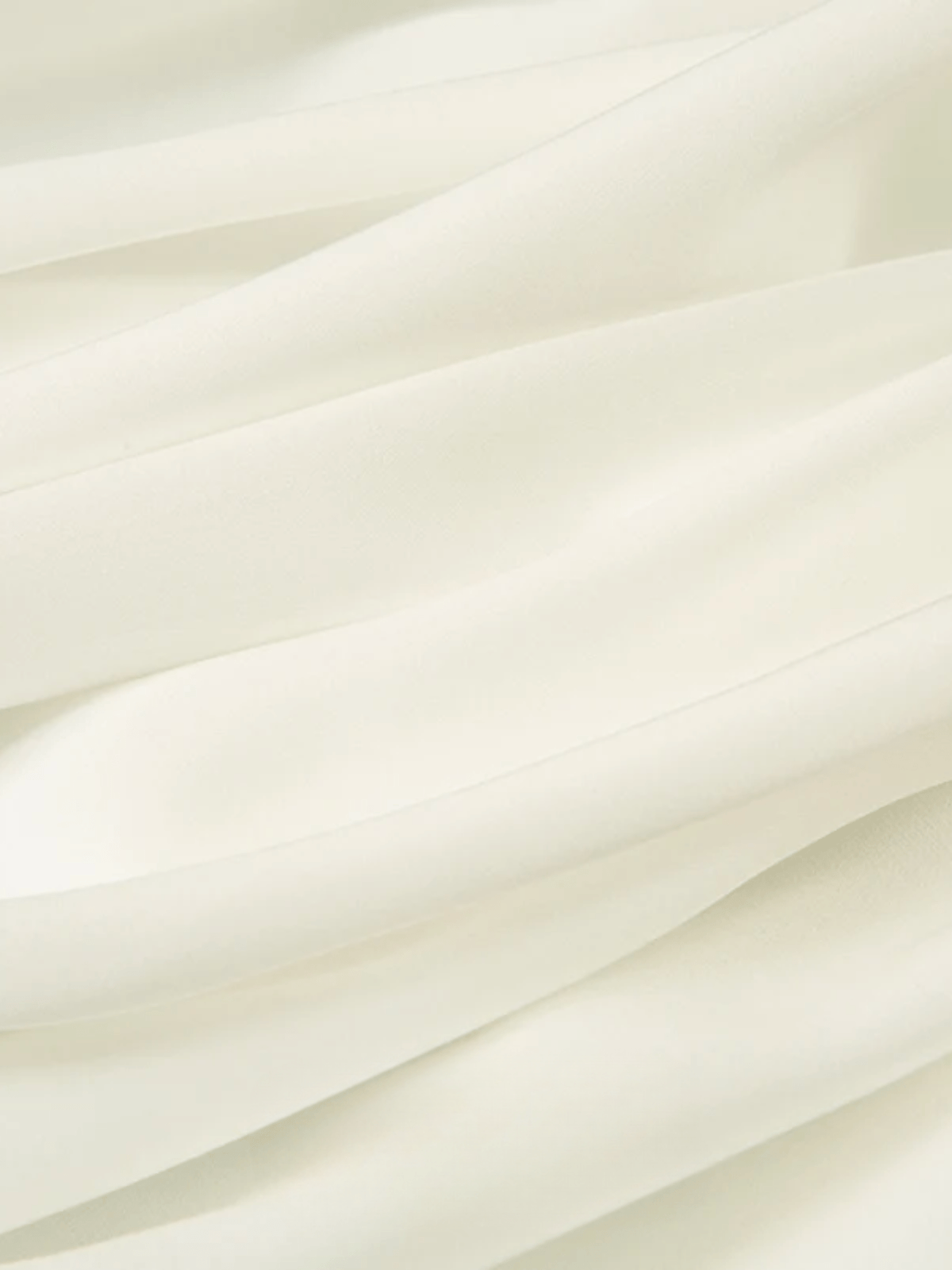 Tissu Mousseline Premium - Idéal Ponchos  Blanc / 0.5mX1.5m / 100% Polyester