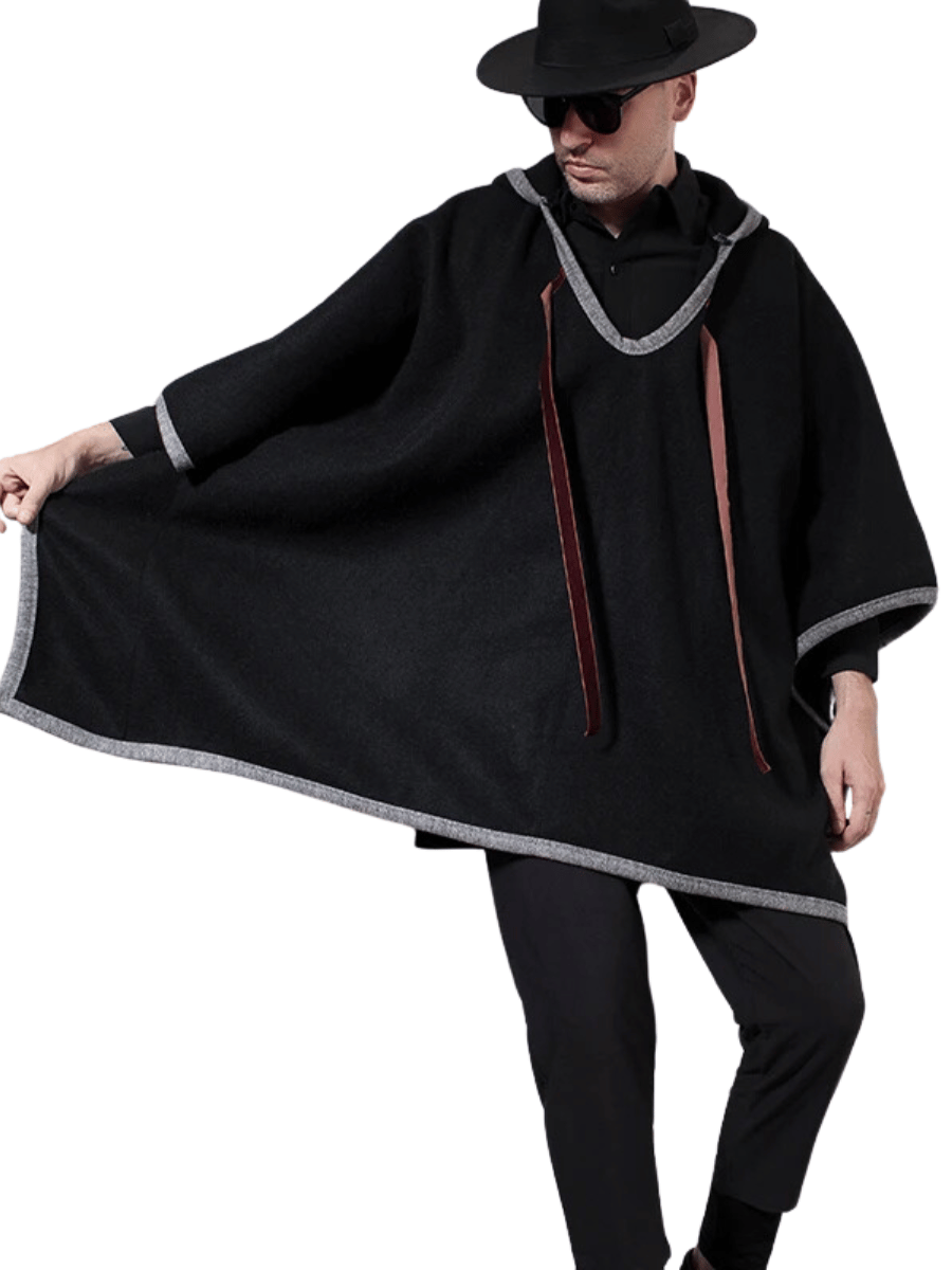 poncho homme 